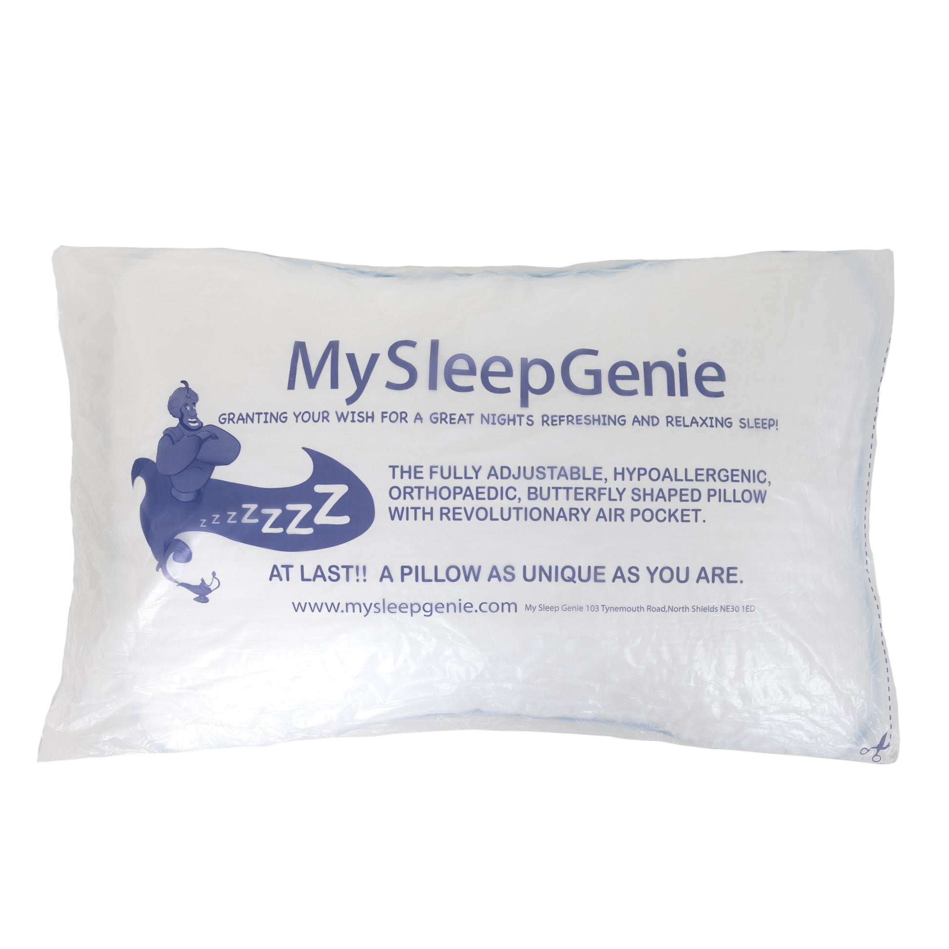 "SLEEPGENIE" Orthopaedic  Pillow with logo