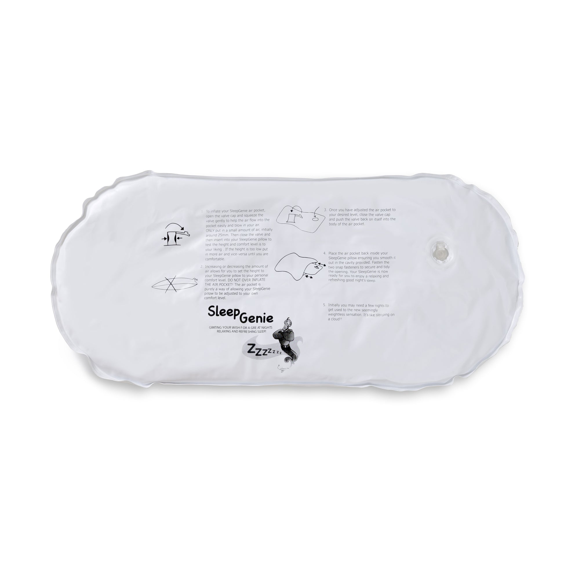 "SLEEPGENIE" Orthopaedic  Pillow air pocket